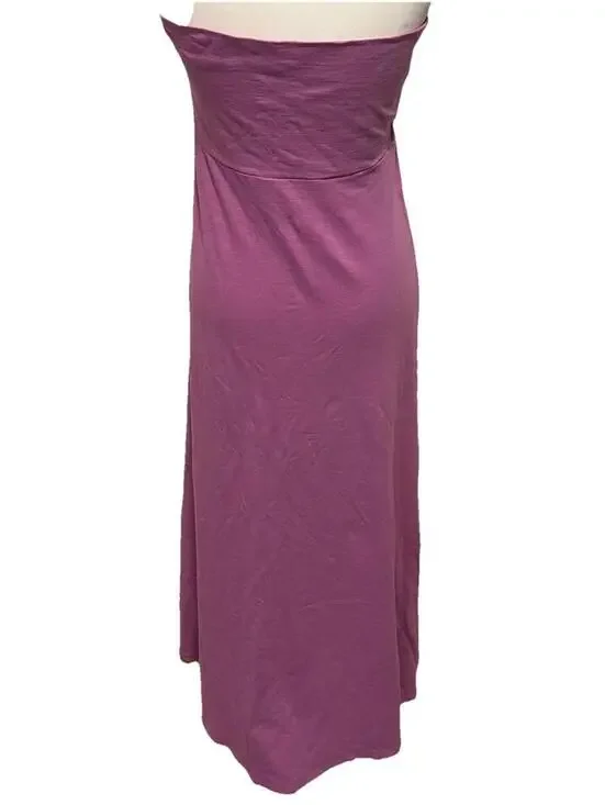 NWT LuLaRoe Pink / Purple Strapless Maxi Skirt Dress Women’s Size M (10-12) - Picture 5 of 9